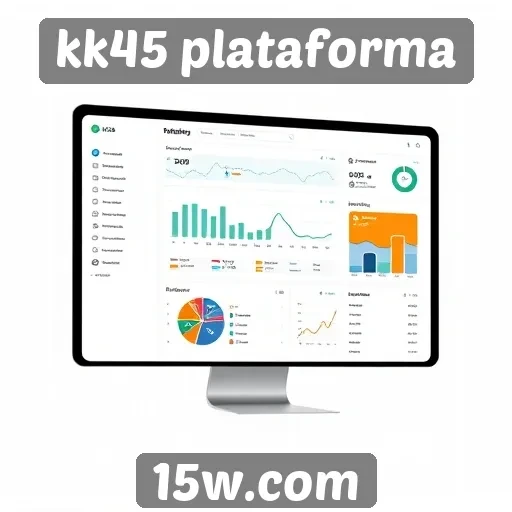 Interface intuitiva da kk45 plataforma é destaque